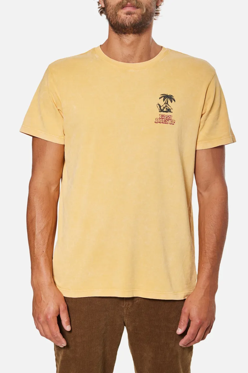 Katin Stroll Tee Corn Silk Sand Wash-1